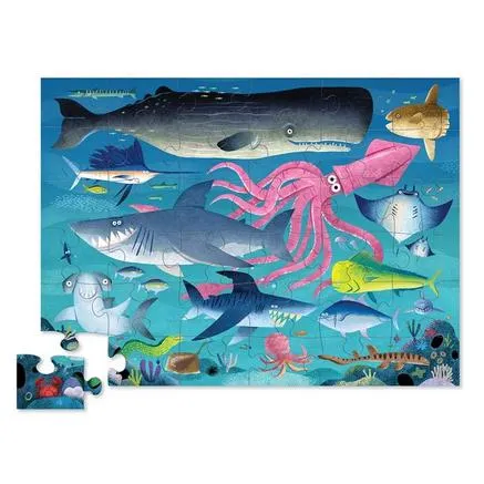 36 PIECE FLOOR PUZZLE - SHARK REEF