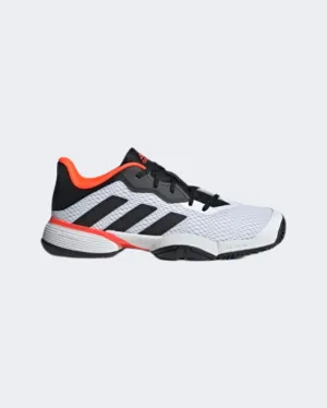 Adidas Barricade Gs-Boys Tennis Shoes Cloud White/Black Gw2996