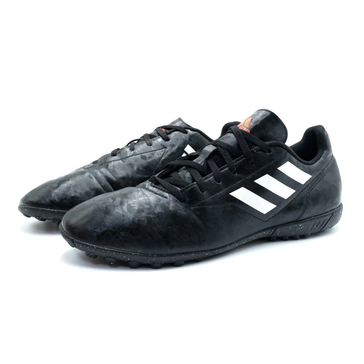 Adidas Conquisto Ii Tf Turf Sport Shoes Leather Black Colour For Men