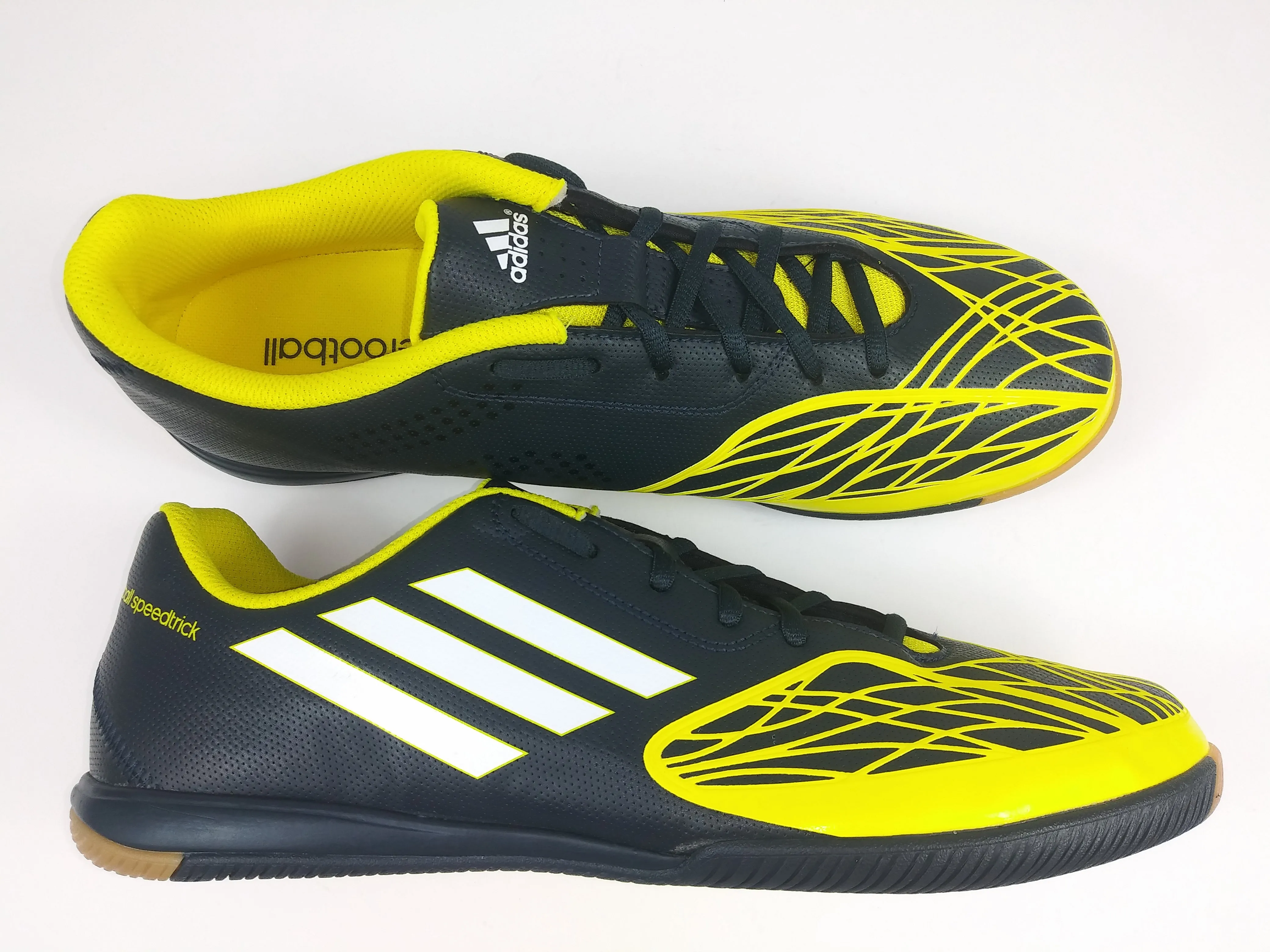 Adidas freefootball SpeedTrick Indoor Shoes Black Yellow