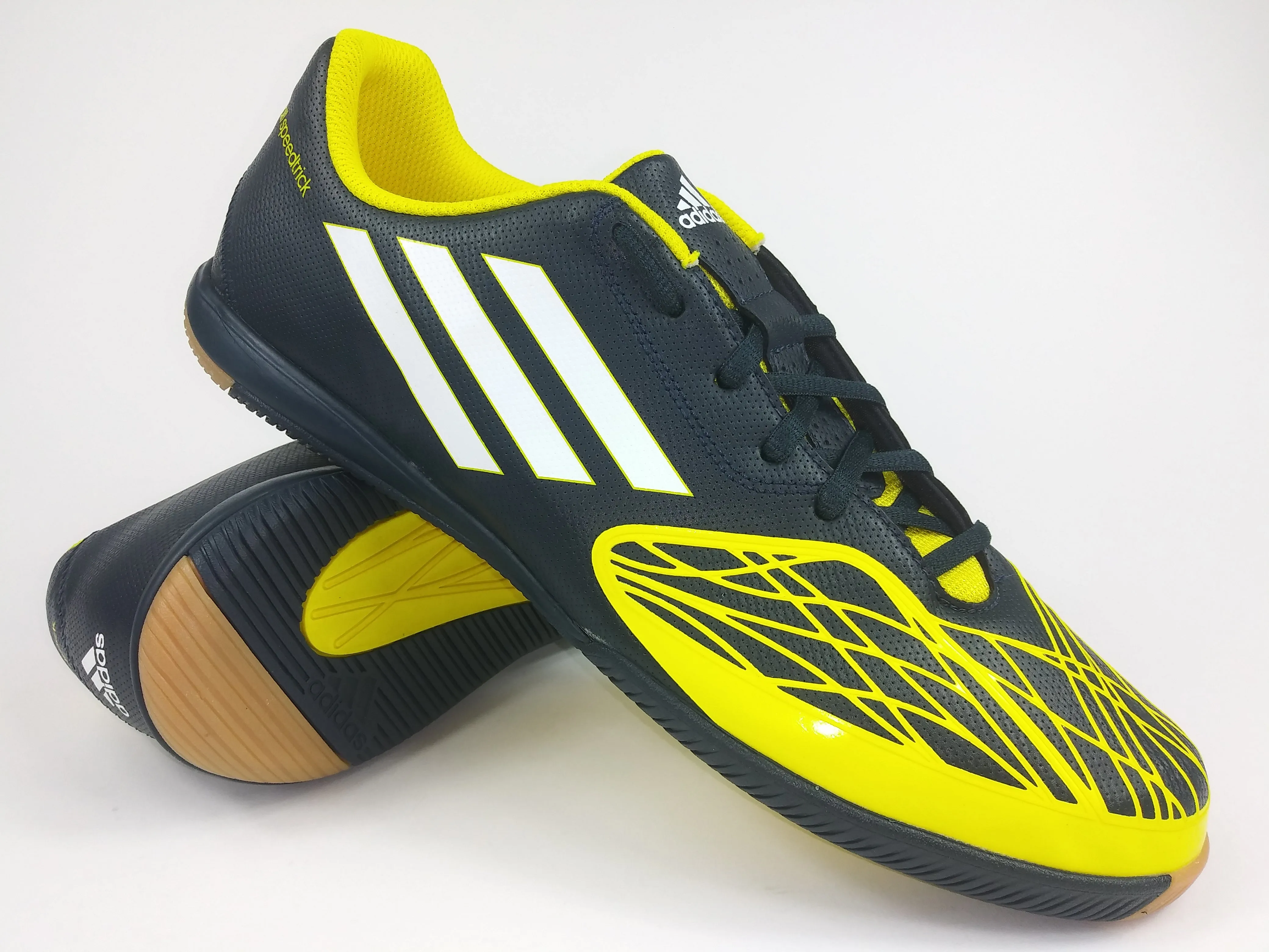 Adidas freefootball SpeedTrick Indoor Shoes Black Yellow