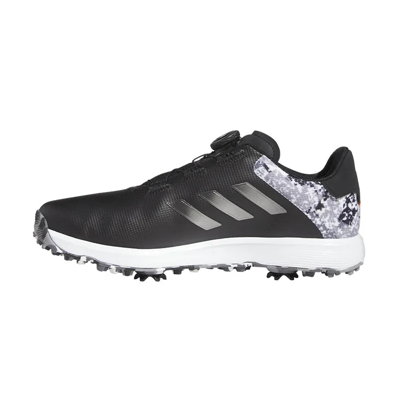 ADIDAS S2G BOA Men's Spiked Shoes (Black/Silver/Grey)