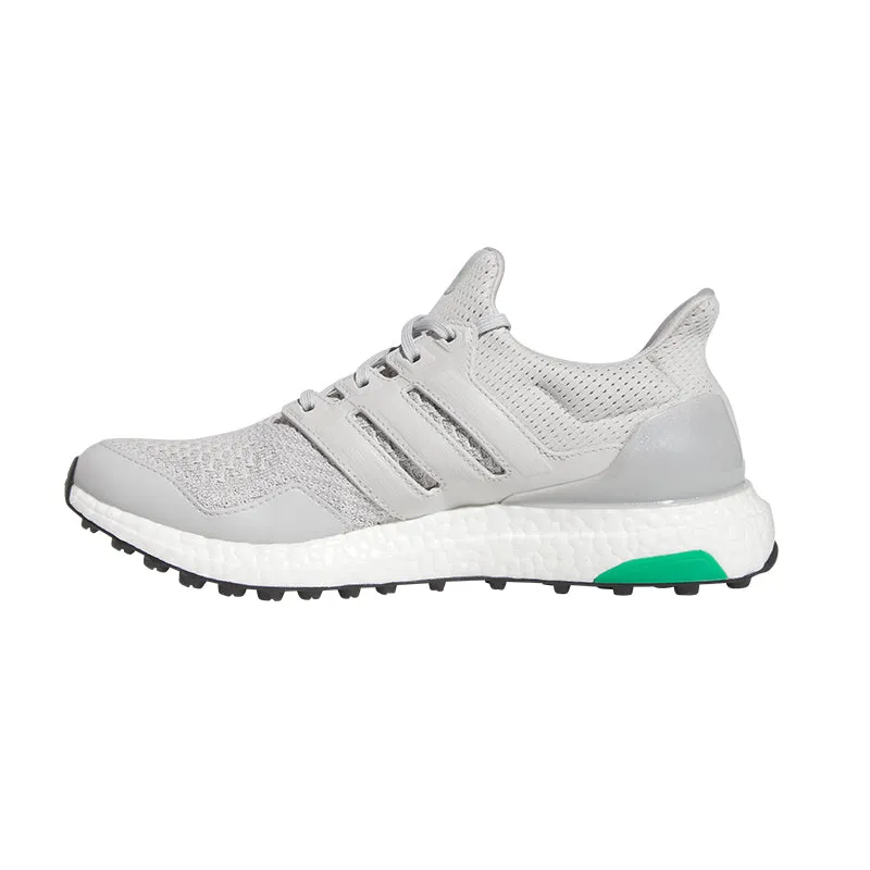 ADIDAS Ultraboost Golf Men's Spikeless Shoes (Grey/Grey/Green)