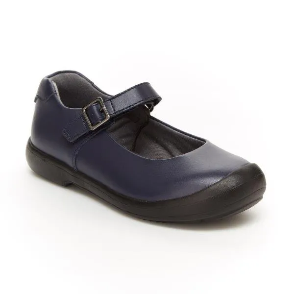 Ainsley Kid's Mary Jane Casual Shoe - Navy