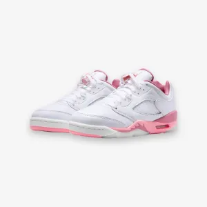 Air Jordan 5 Retro Low (GS) White Coral Chalk Desert Berry DX4390-116