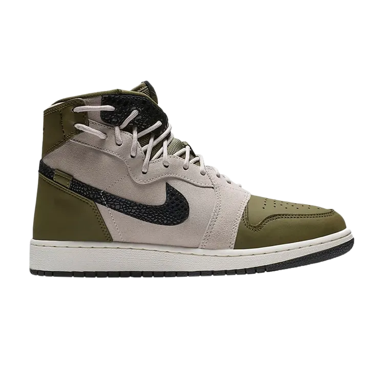 Air Jordan Wmns Air Jordan 1 Rebel XX 'Olive Canvas', green