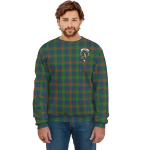 Aiton Tartan Sweatshirt with Family Crest