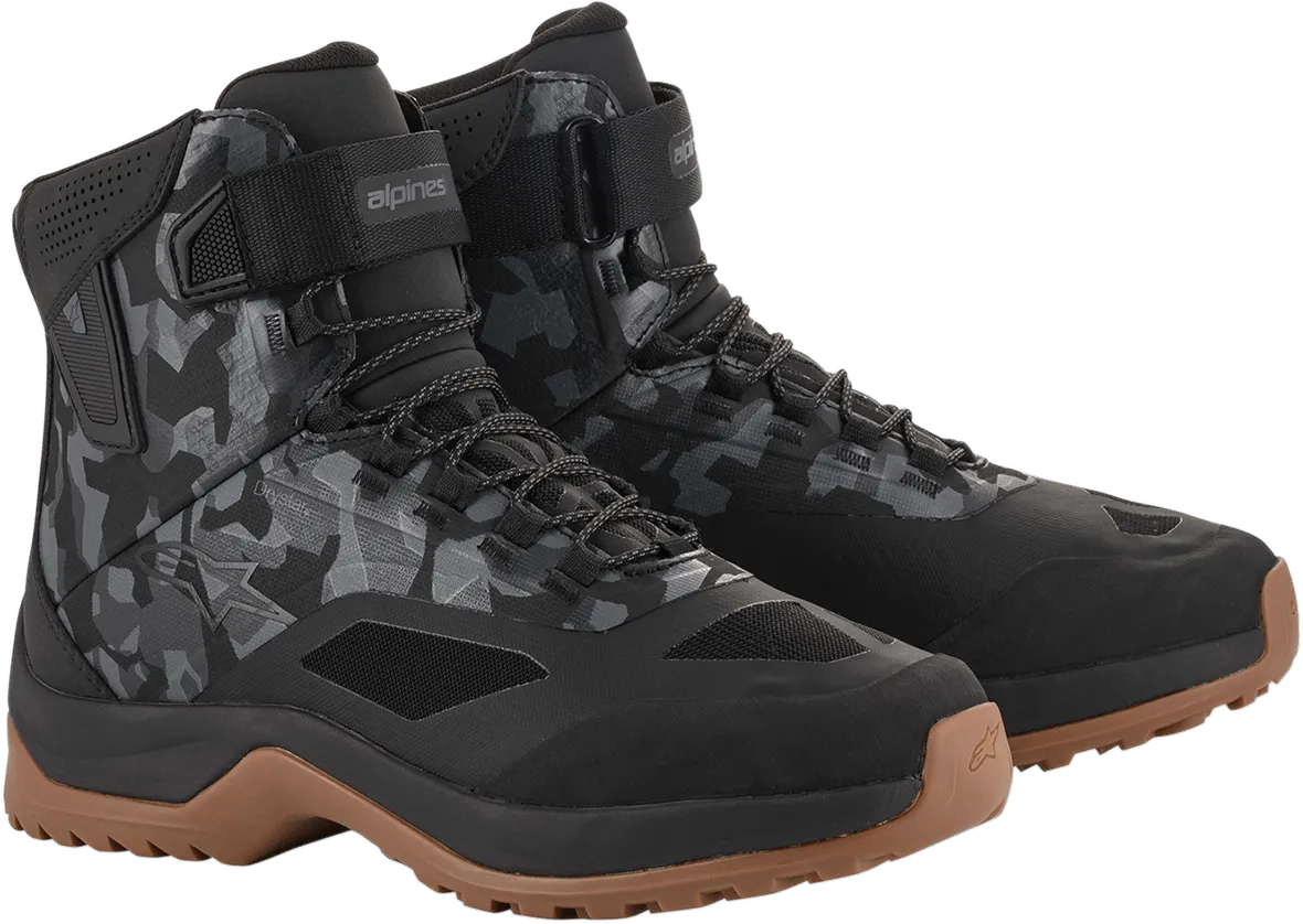 ALPINESTARS CR-6 Drystar? Shoes - Black/Gray/Gunmetal - US 14 2611020908414