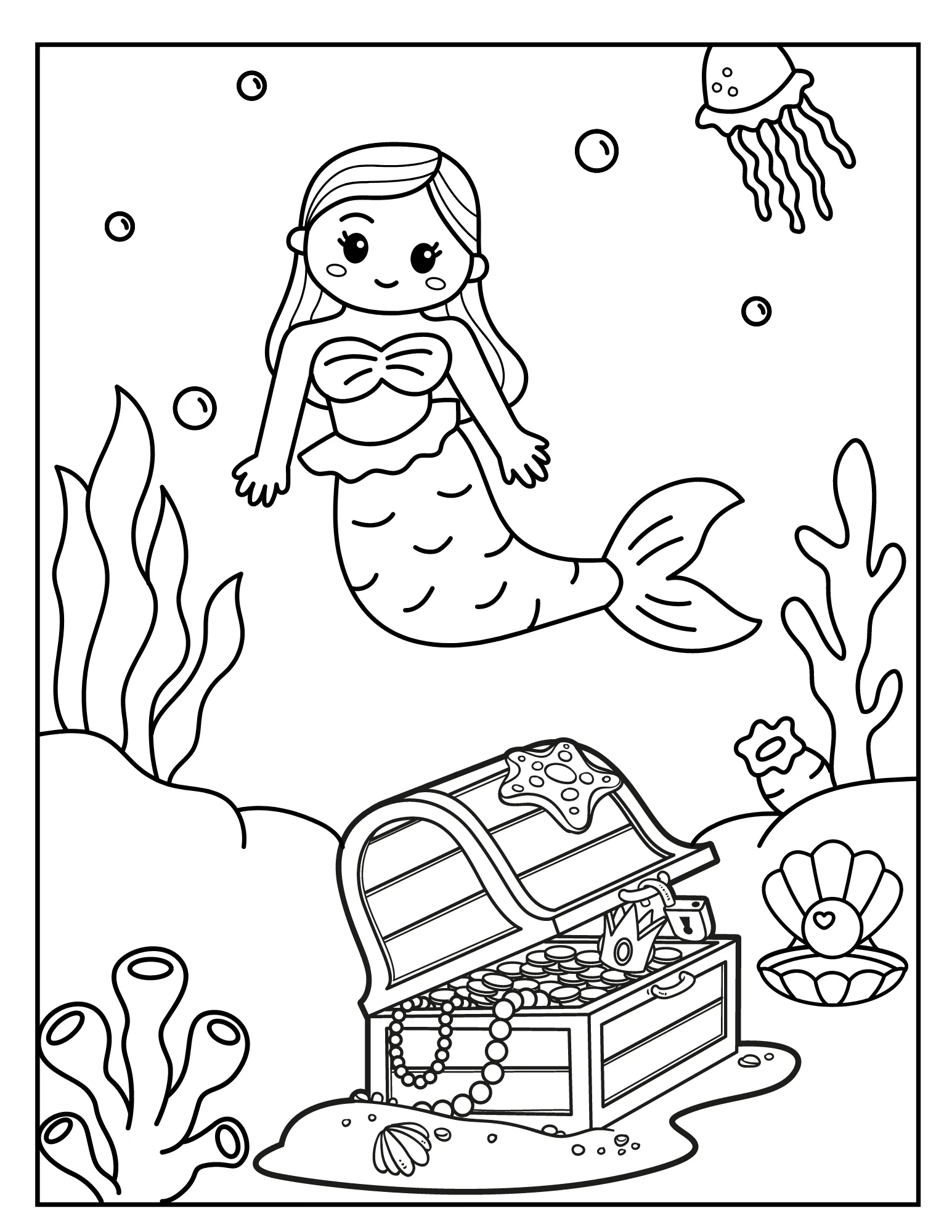 Aquatic Adventures: A Splash of Color Printable Coloring Book for Adults and All Ages PDF