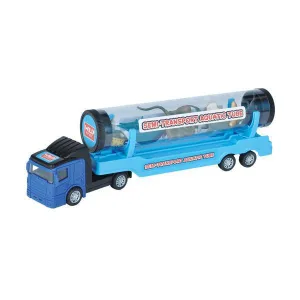 Aquatic Tube Truck Transport  colorful array of sea creatures 11-piece aquatic tube