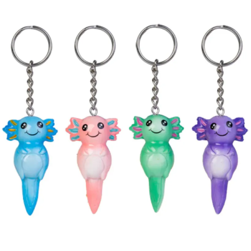 Axolotl Key Ring