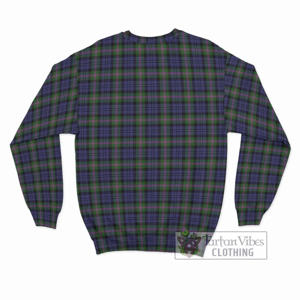 Baird Modern Tartan Sweatshirt with Family Crest DNA In Me Style