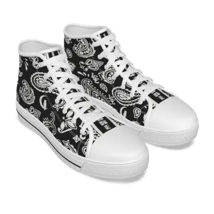 BANDANA PAISLEY BLC High Canvas Shoes