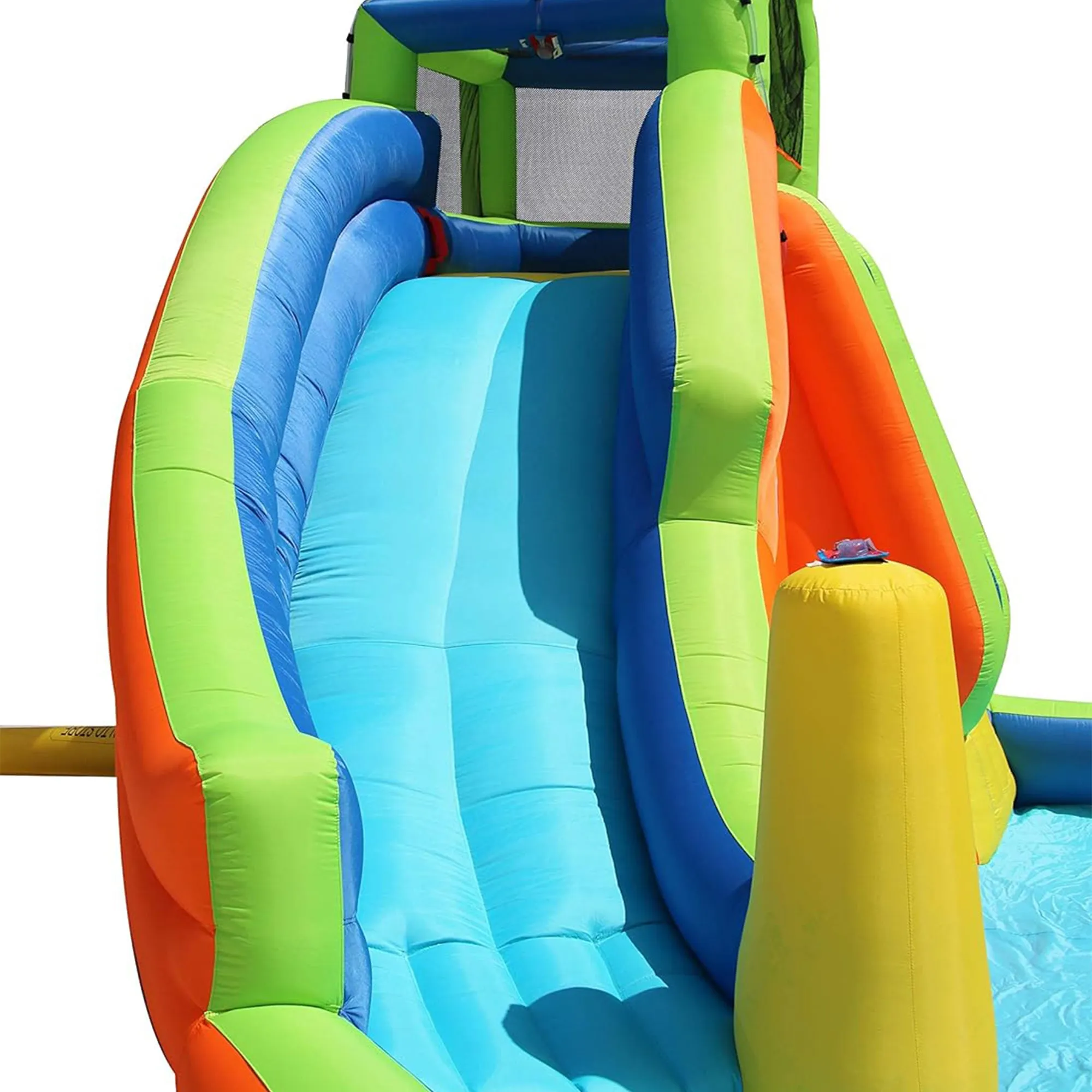 Banzai Gushing Geyser Water-Spraying Inflatable Pool Water Park Set, Multicolor