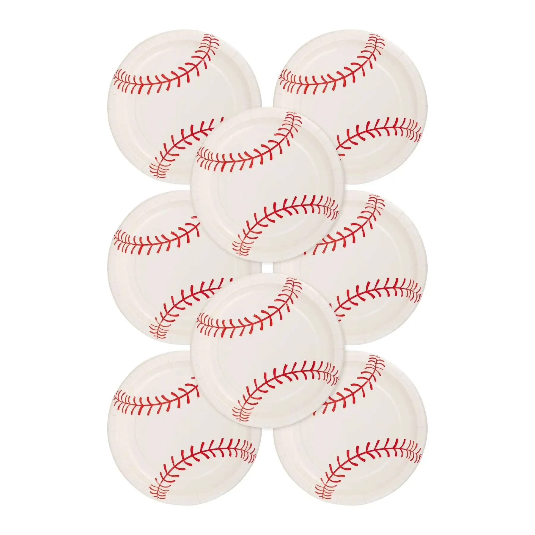 Baseball Paper Plate