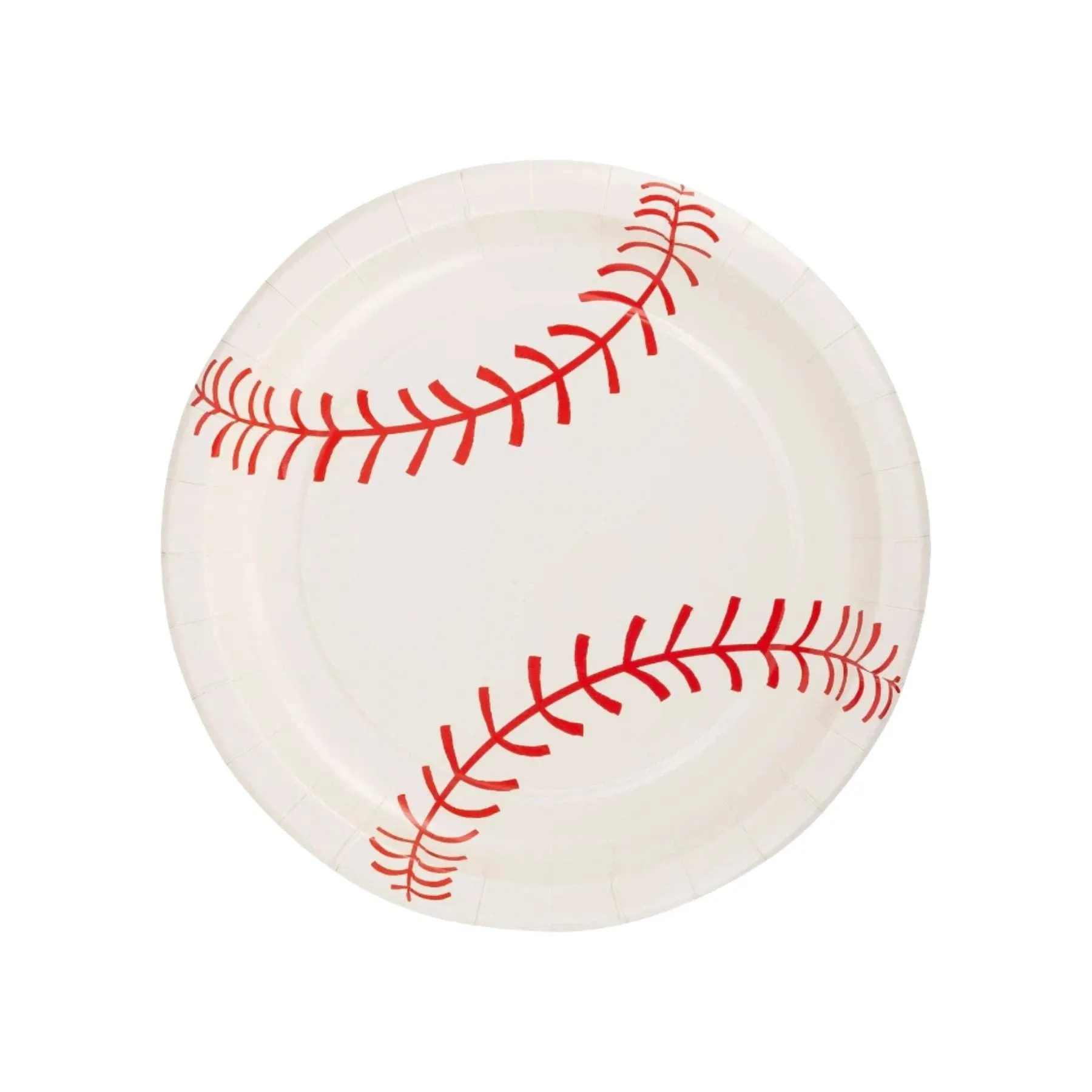 Baseball Paper Plate