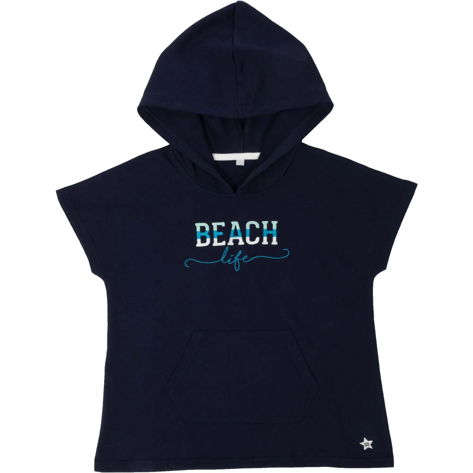 Beach Life Hooded French Terry Cover Up