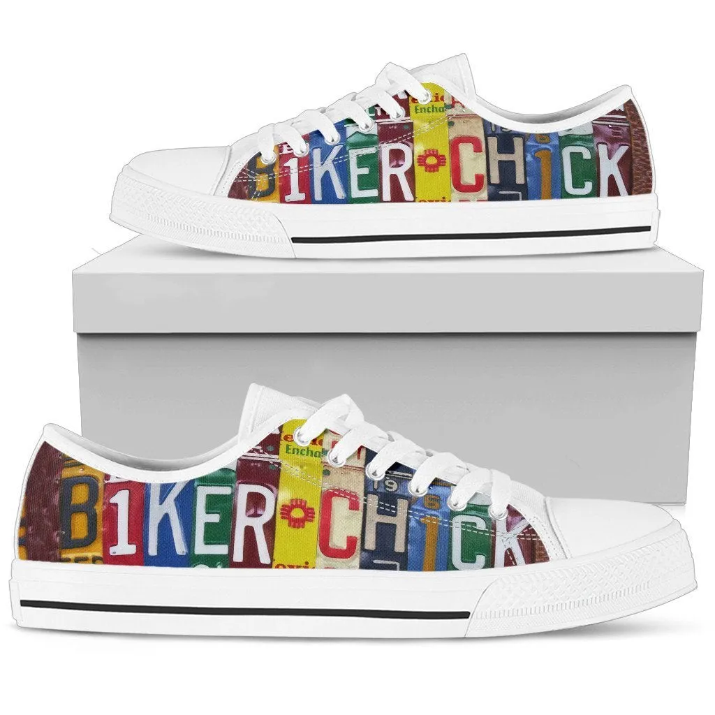 Biker Chick Low Top Shoes