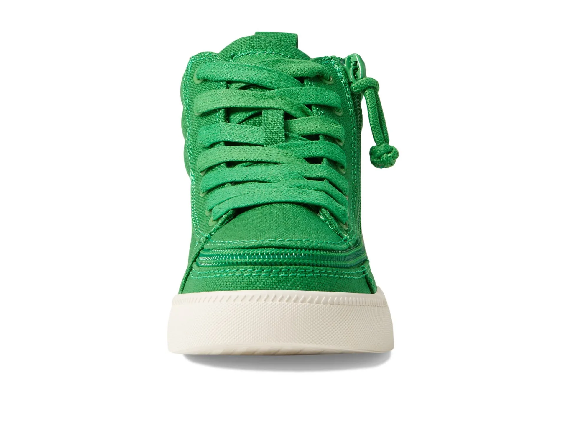 Billy Kids Cs High Top Sneakers Green & White Size 7 Wide Pair of Shoes