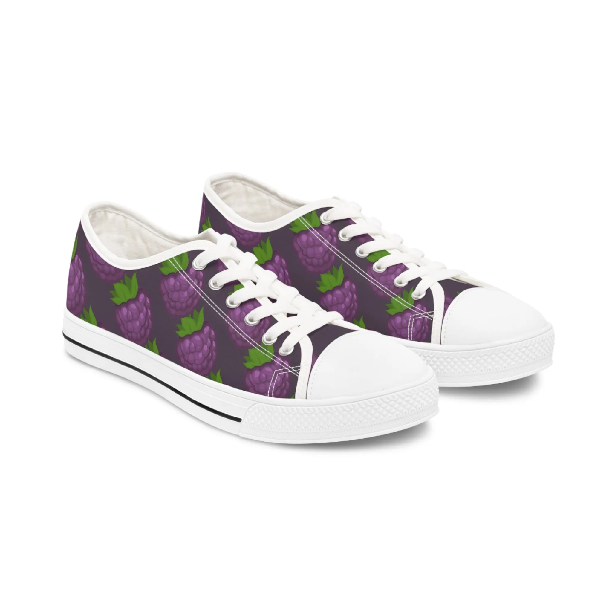 Blackberry Women's Low Top Sneakers