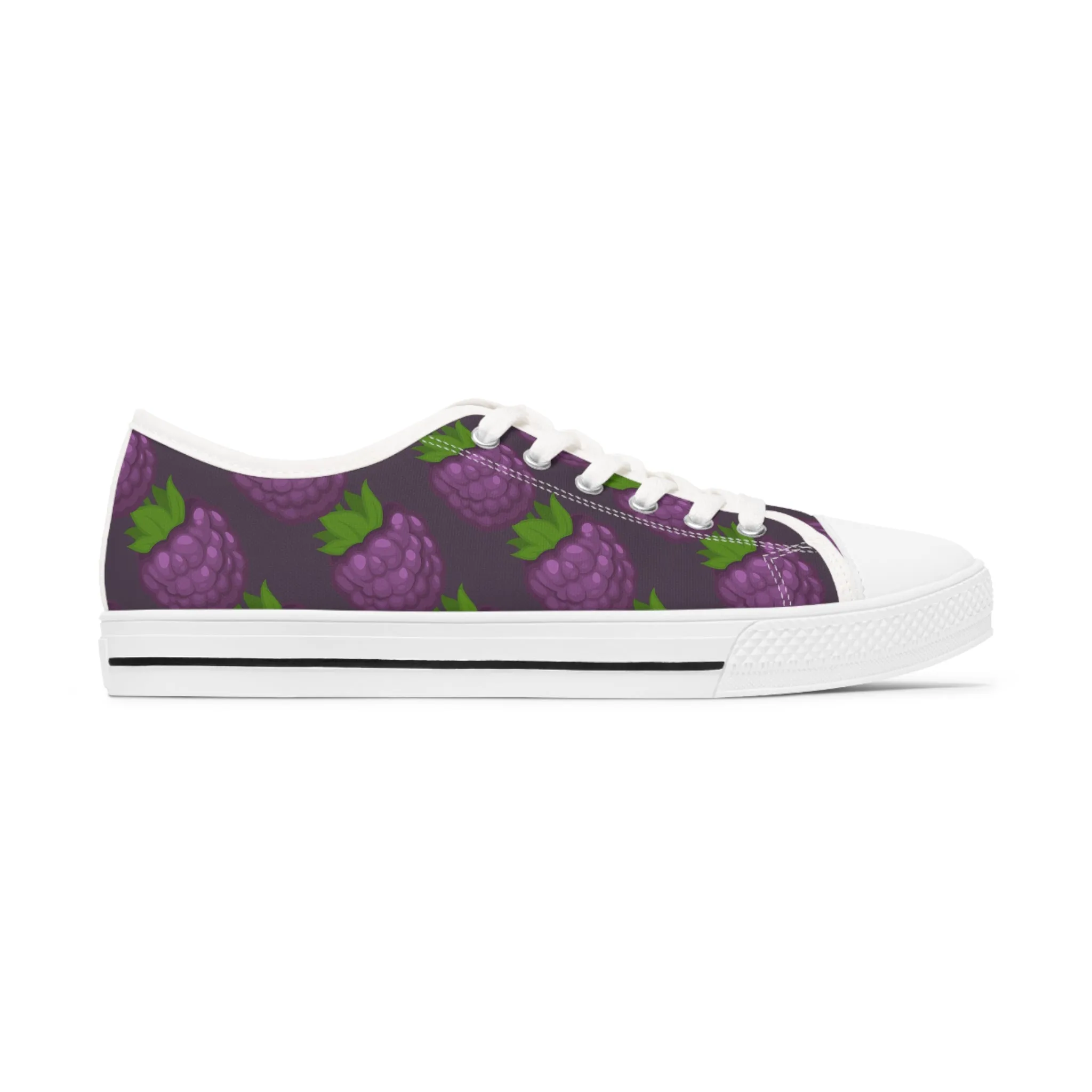 Blackberry Women's Low Top Sneakers