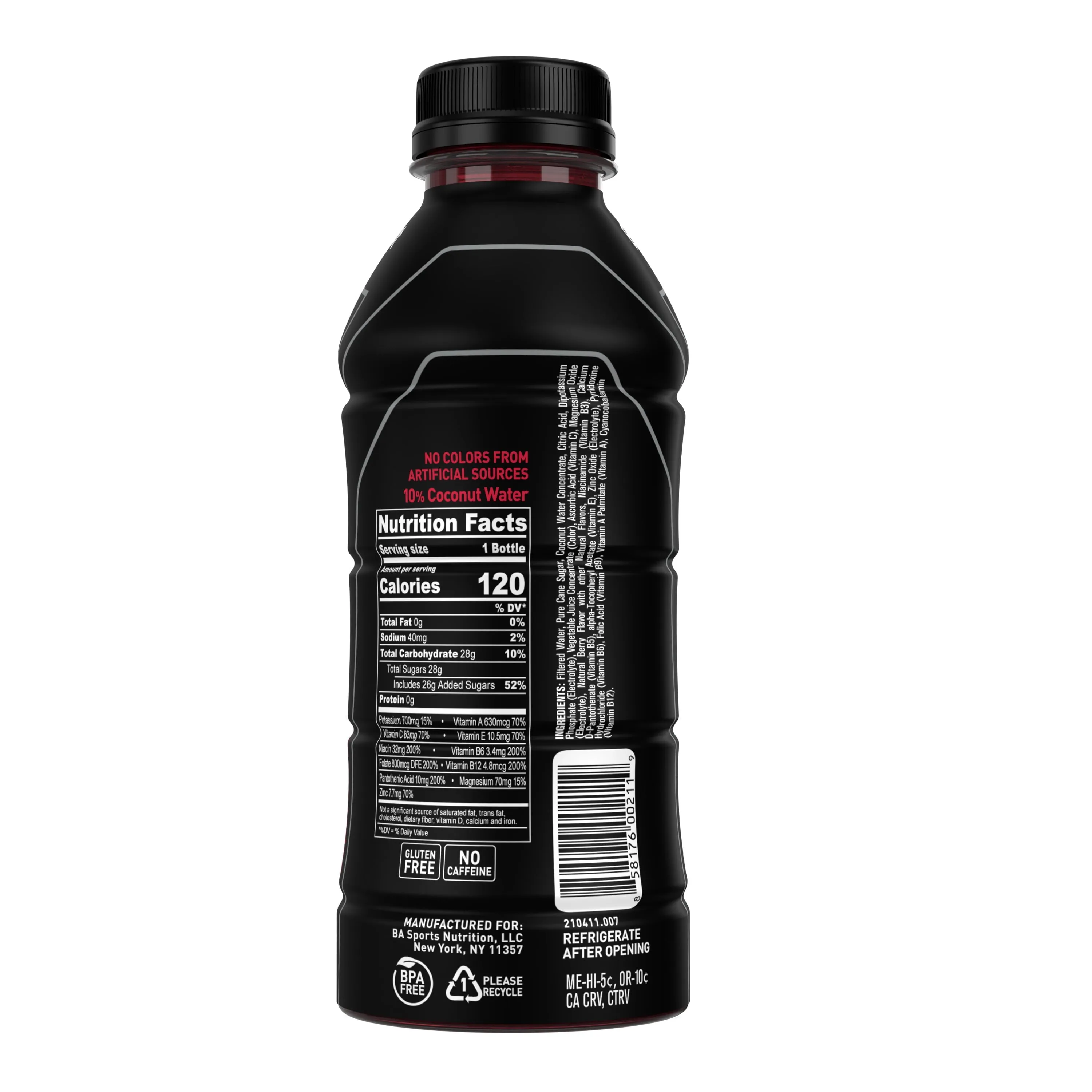 BODYARMOR Sports Drink, Blackout Berry, 16 Fl. Oz., 1 count