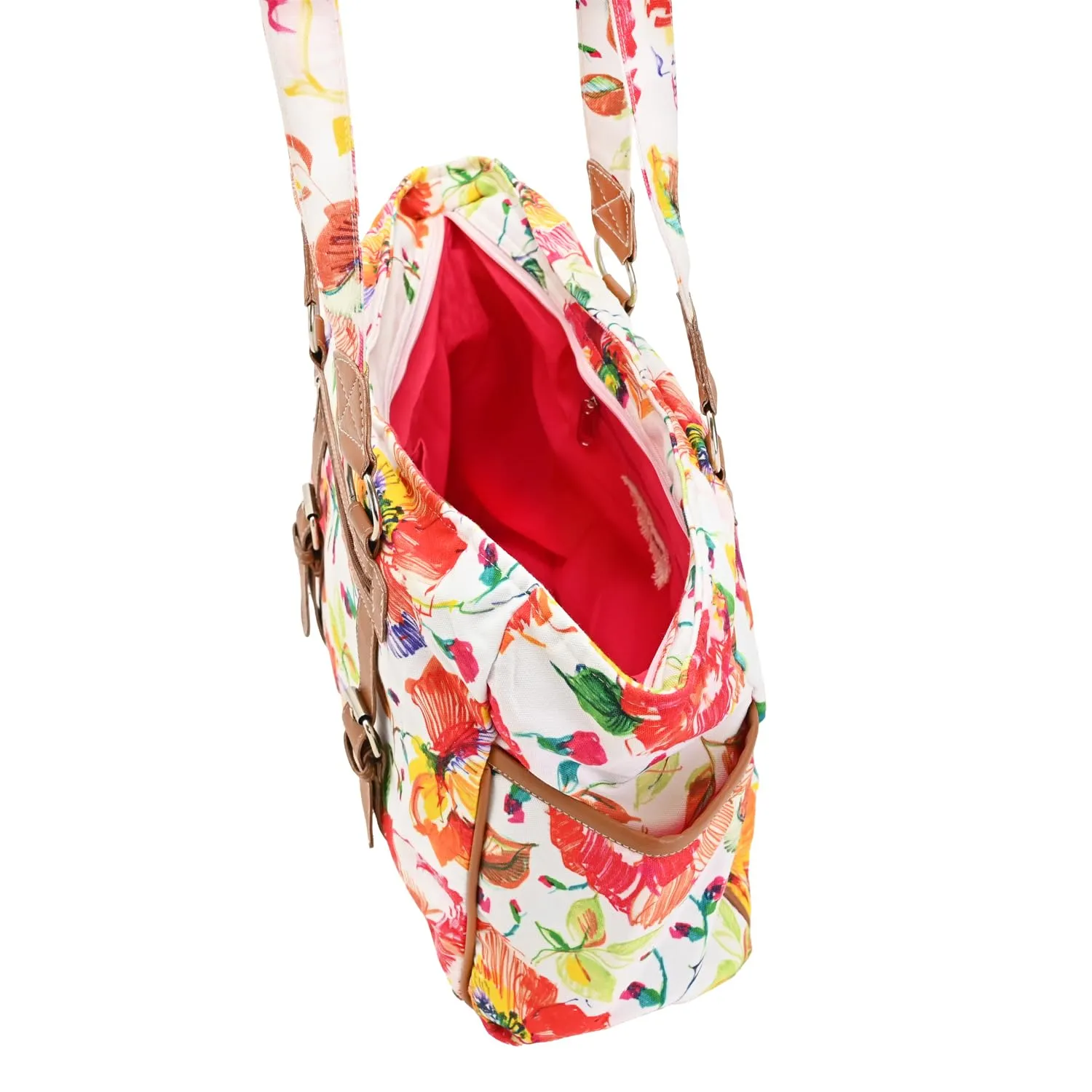 Boho Girl Sling Bag for Women | Floral Printed Tote Bag | Outdoor Small/Big Shoulder Bags | Oversized Tote Bag for Women