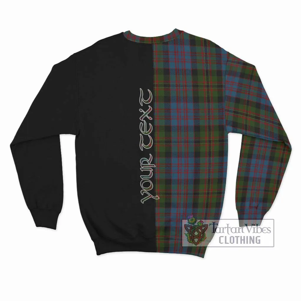 Bowie Tartan Sweatshirt with Family Crest and Half Of Me Style