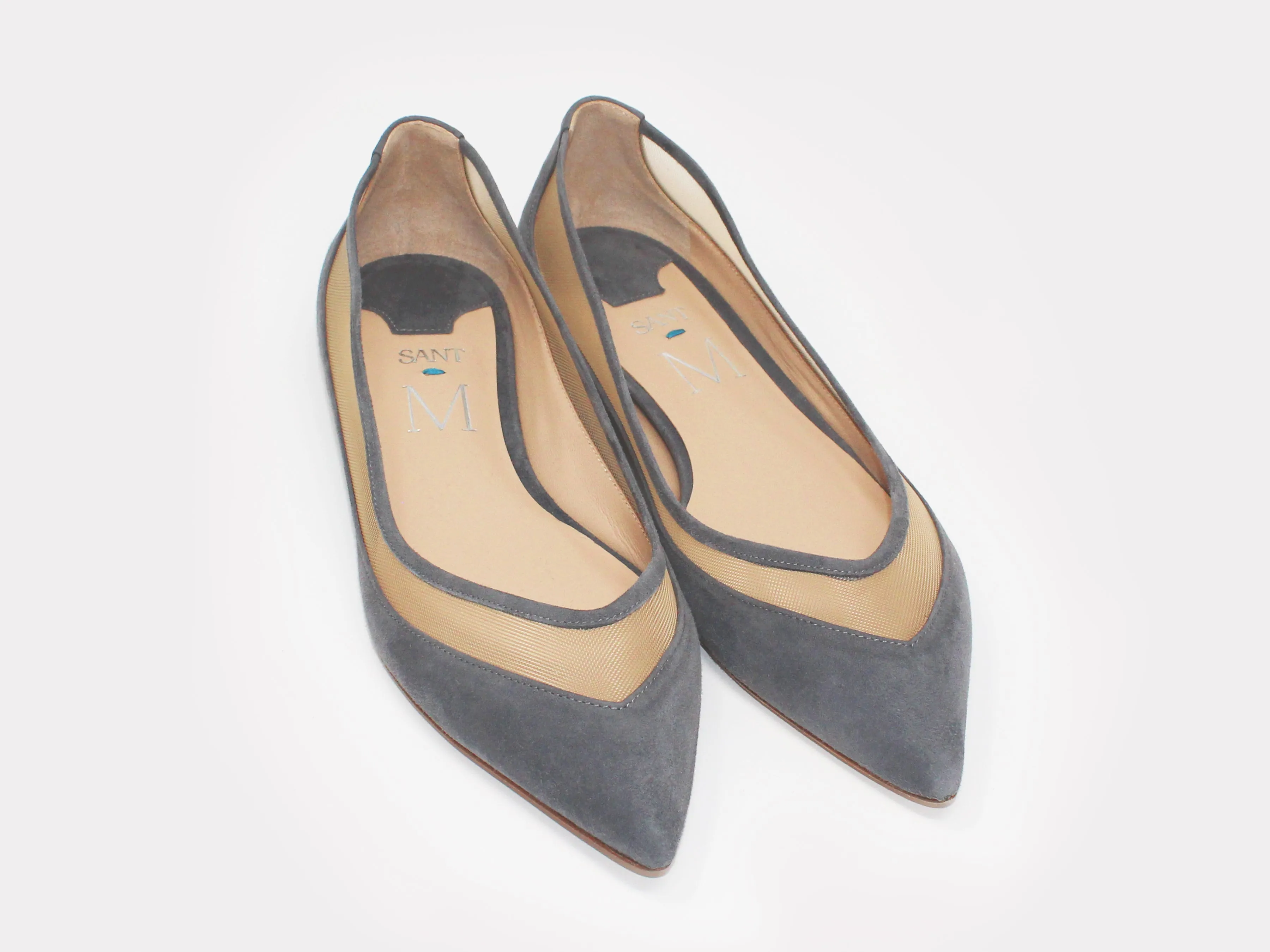 Brera Grigio Flats