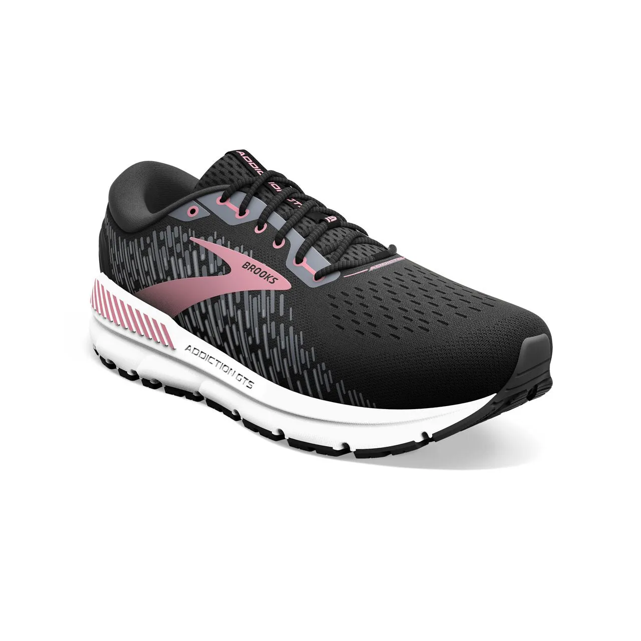 Brooks Addiction GTS 15 (Womens) - Black/Ebony/Mauvewood