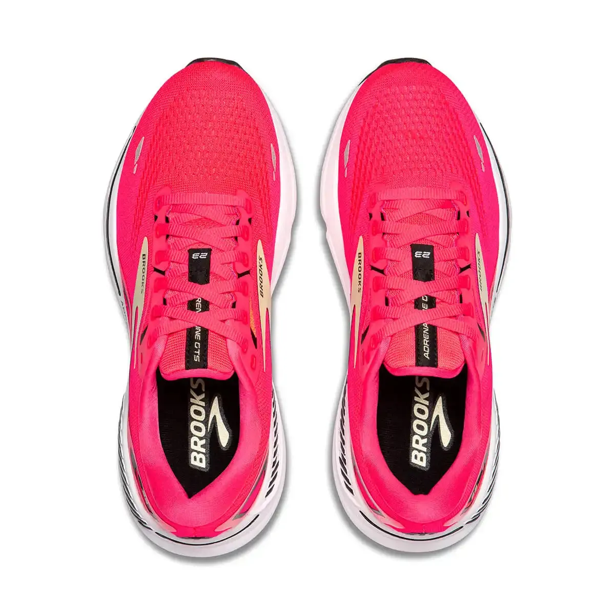 Brooks Adrenaline GTS 23 Womens | Diva Pink/yellow/black