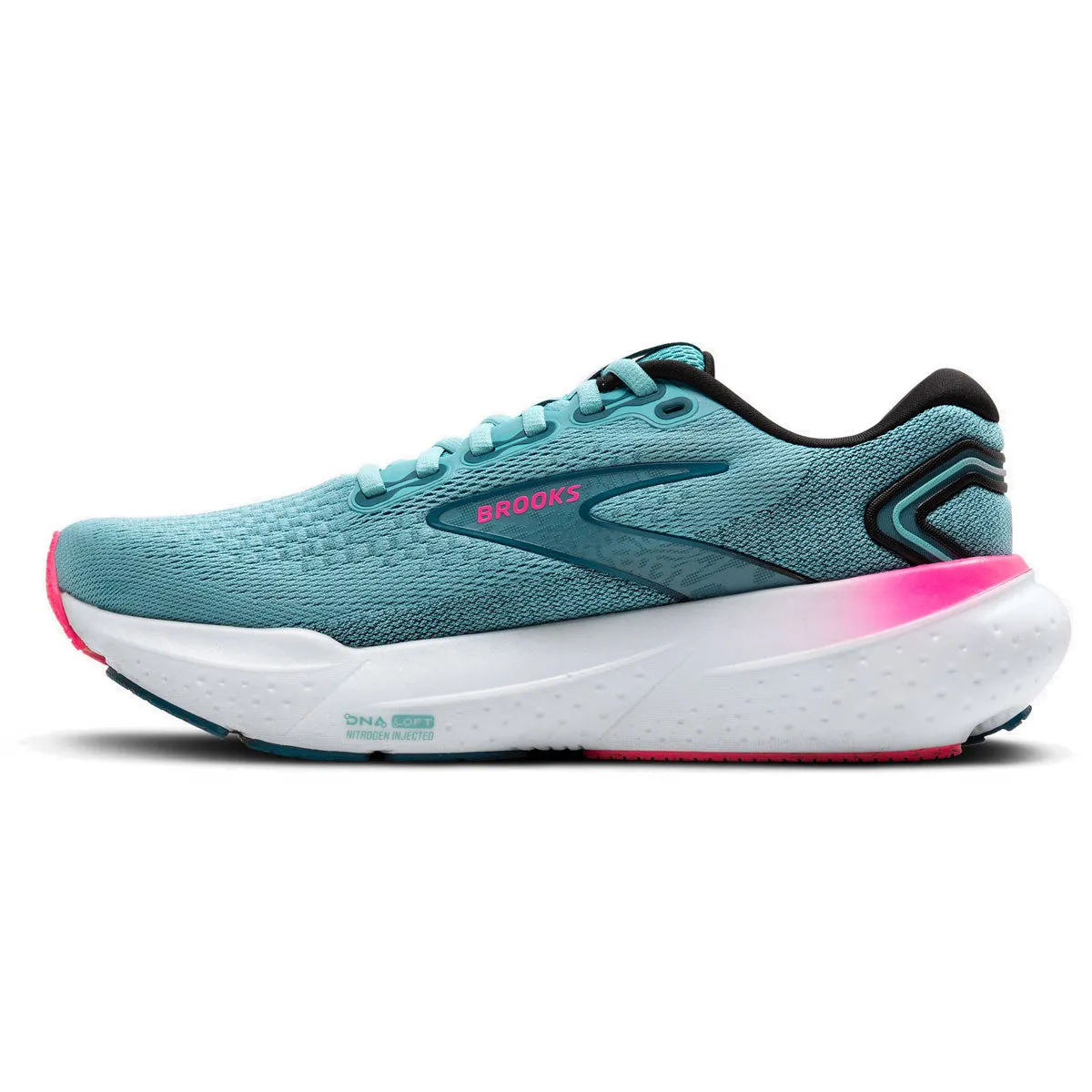 Brooks Glycerin 21 Running Shoes - Womens - Moroccan Blue/Aqua/Pink