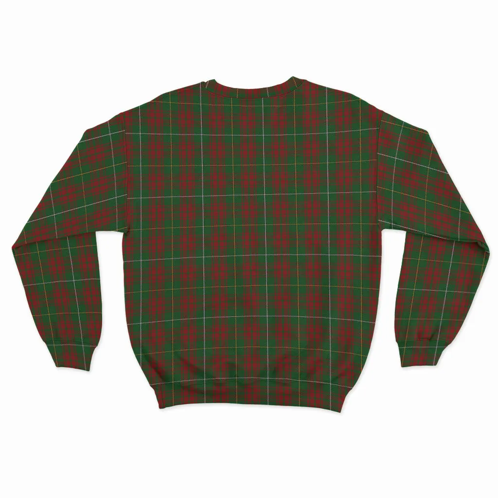 Bruce Hunting Tartan Sweatshirt with Family Crest