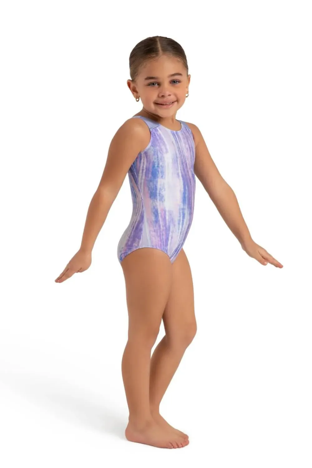 CAPEZIO 12113C GIRLS MERMAID MAGIC AQUATIC BIKETARD