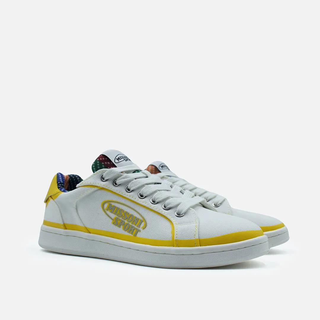 Cassetta SM Canvas White & Yellow