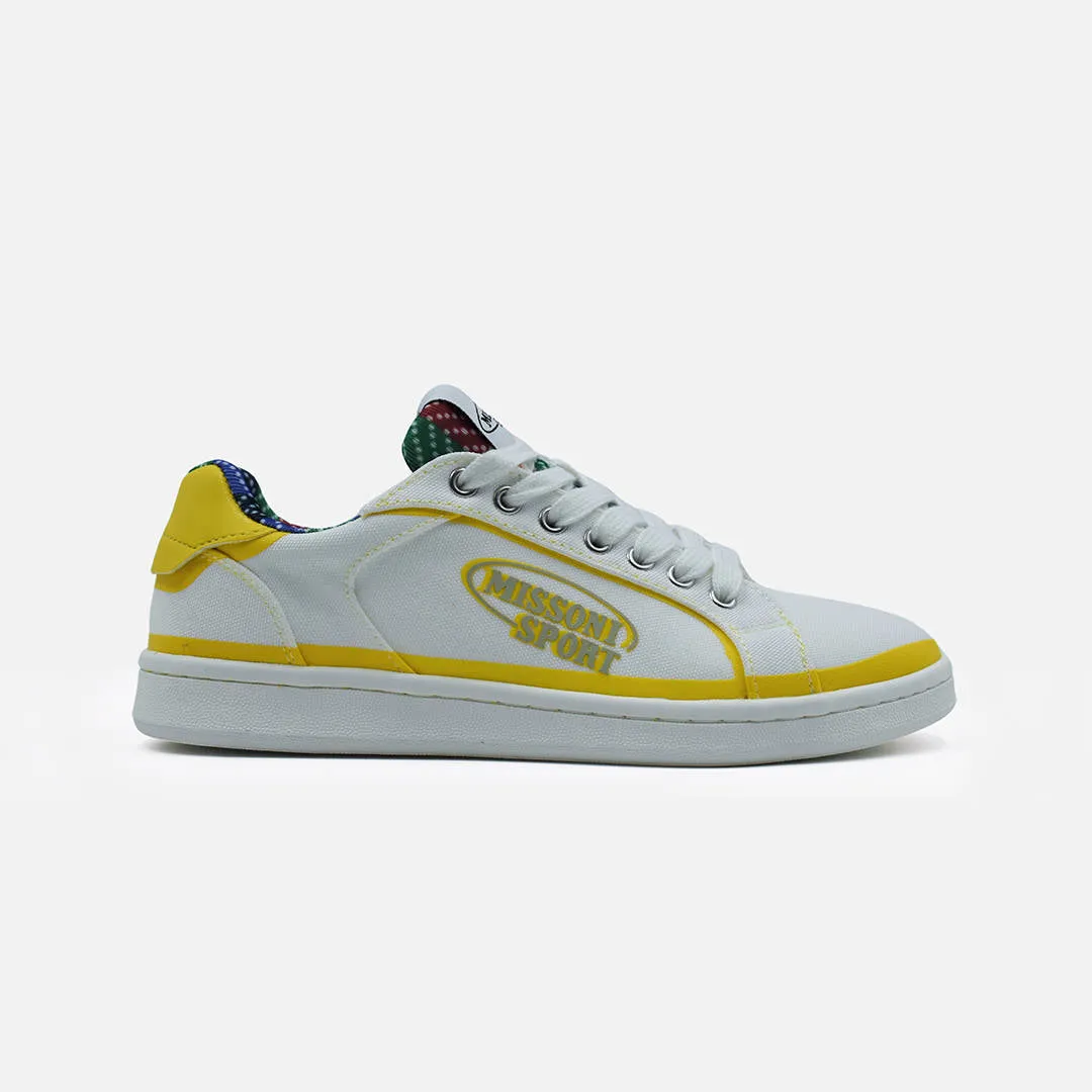 Cassetta SM Canvas White & Yellow