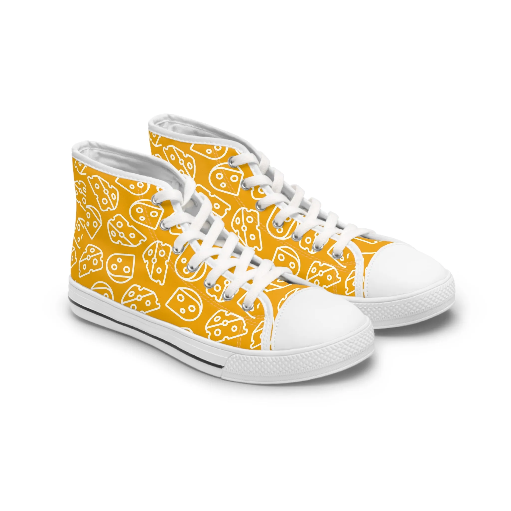 Cheese Women's High Top Sneakers