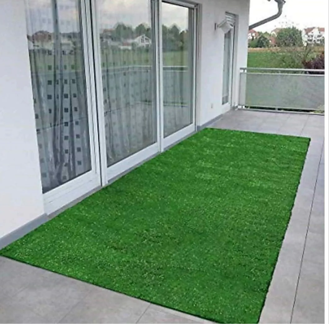 Comfy Home High Density Super Soft Artificial Grass For Lawn, Garden, Balcony, Terrace, Door, Artificial Grass For Indoor And Outdoor (6Feet X 3.5Feet), Green