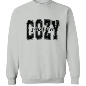 Cozy Season Crew in Black Font