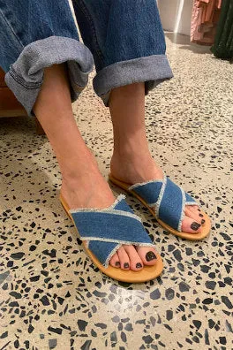 CROSSOVER  SLIDE DENIM