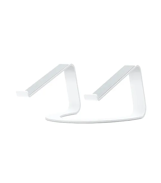 Curve Laptop Stand White