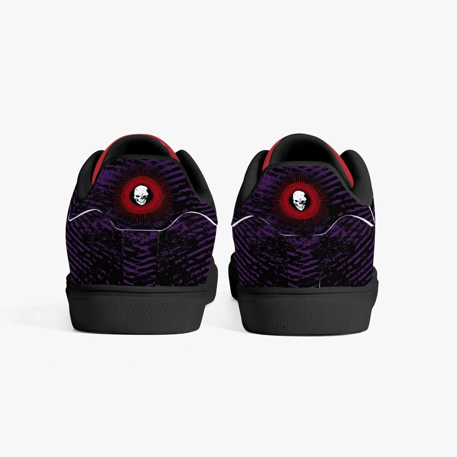 Death Note Ryuk Purple/Red Skate Anime Shoes