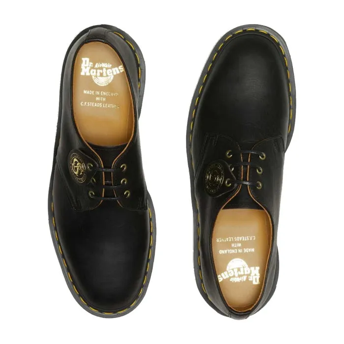 Dr Martens Made In England Oil Leather 1461 3 Eye Shoes