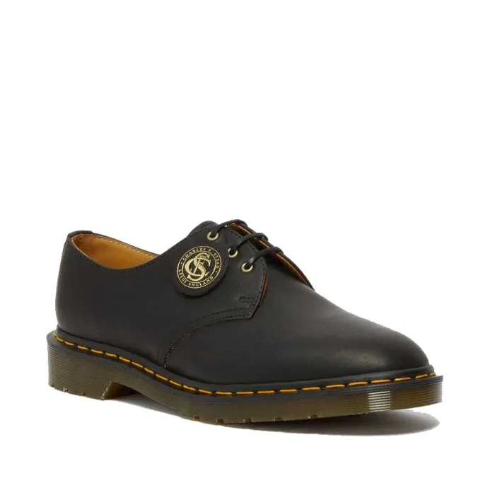 Dr Martens Made In England Oil Leather 1461 3 Eye Shoes