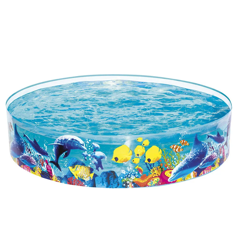 Easy Setup Kids Pool, Eco-Friendly PVC Vinyl, 183x38cm, Bestway