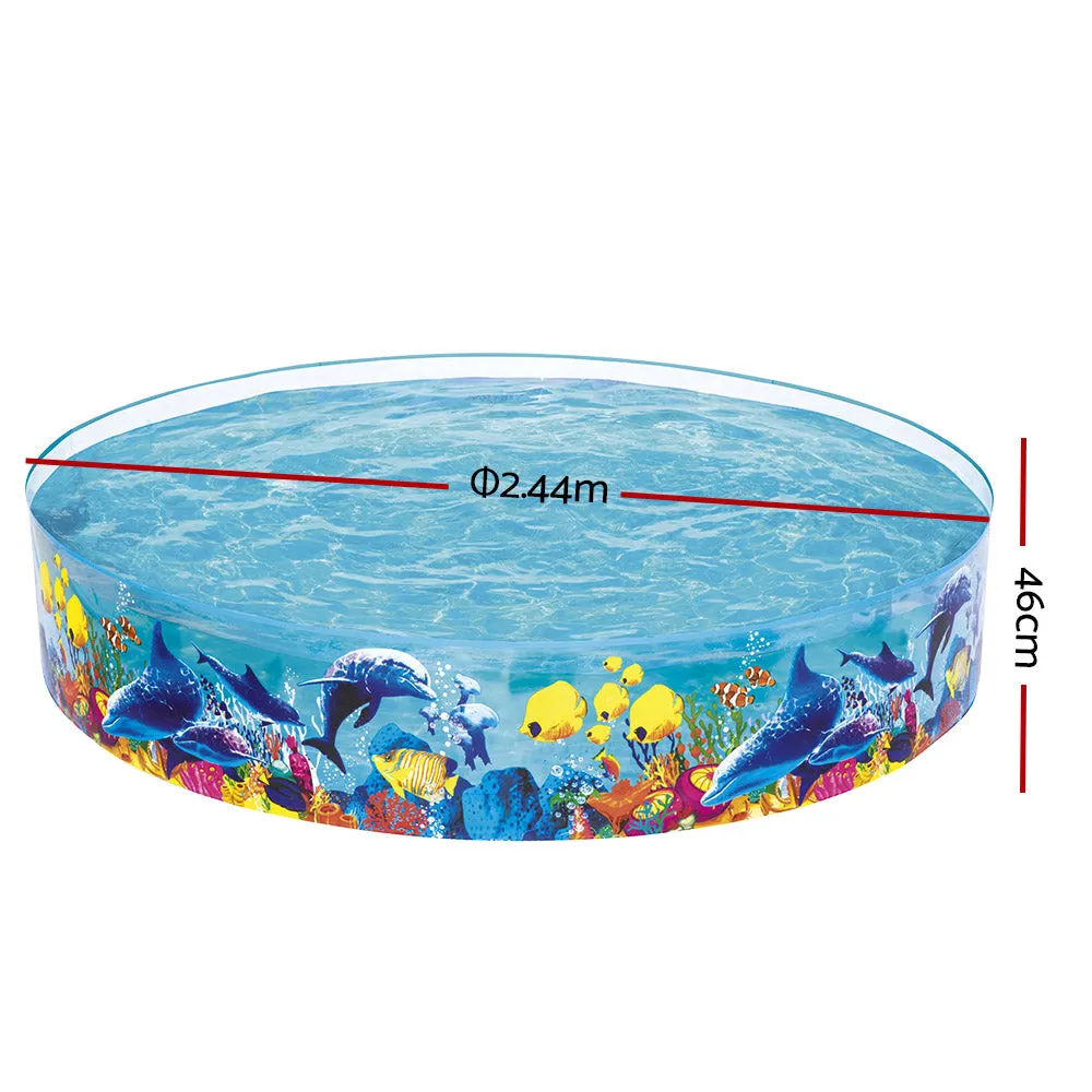 Eco-Friendly Kids Pool 244x46cm Rigid Vinyl – Bestway