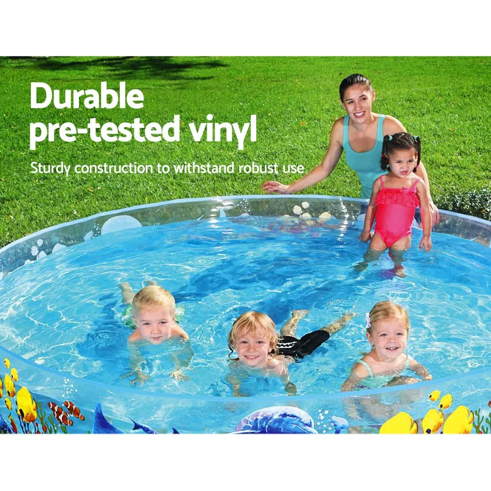 Eco-Friendly Kids Pool 244x46cm Rigid Vinyl – Bestway