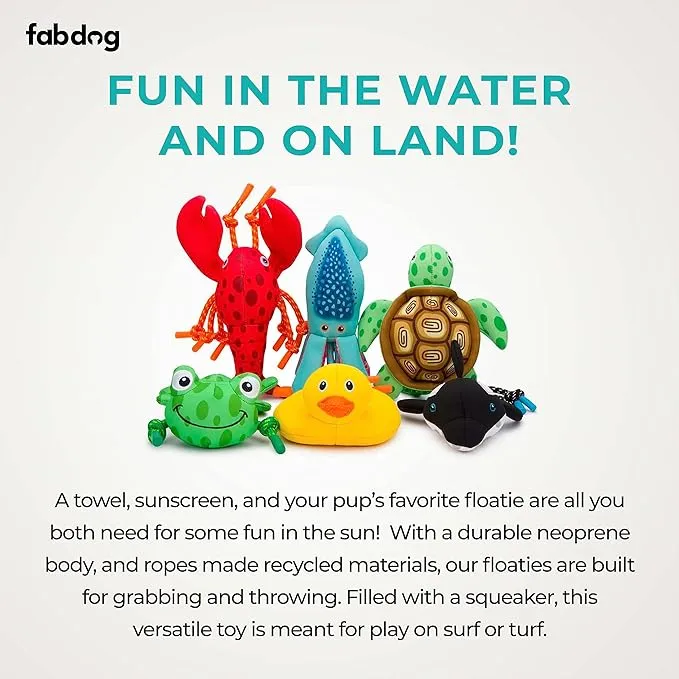 Fabdog | Lobster Floatie - Dog Toy