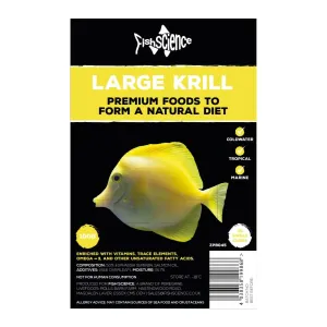 FishScience Frozen Blister Pack Large Krill 100g