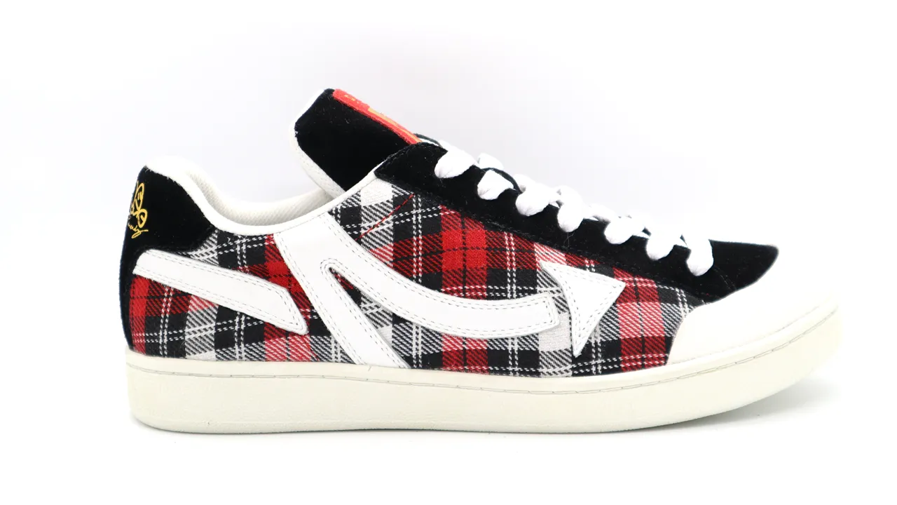 Flannel 2Stepz (Red/Grey)